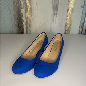 Dream Pairs Royal Blue Low Heels